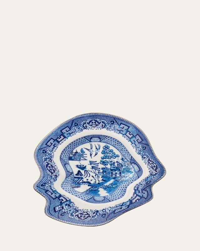 Diesel Classics on Acid Glitchy Willow Dessert Plate